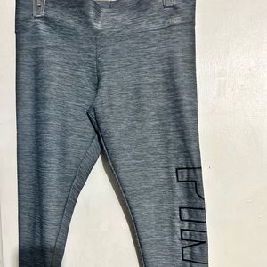 Pink Victoria’s Secret stretchy workout, yoga pants